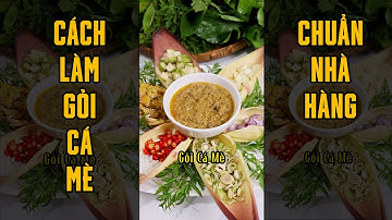 Cách Làm Gỏi Cá Mè Chuẩn Nhà Hàng | Việt Nể