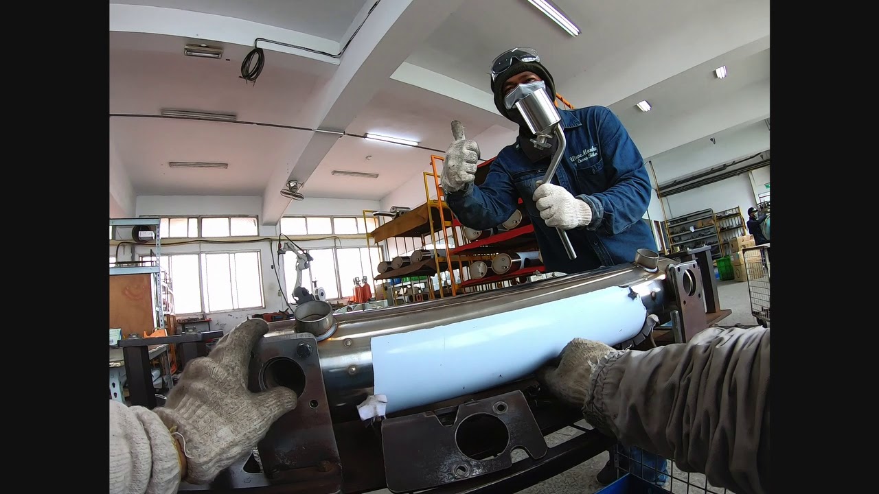 Vintage Speed vw Porsche Exhaust production muffler and headers