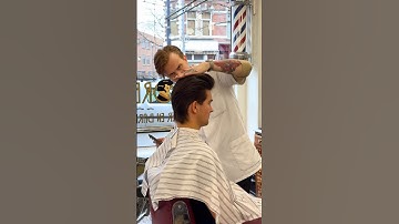 Clippers Only Pompadour Haircut by Schorem Barber Cris!