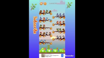 Birds puzzle sort game #game #puzzle #birds #bird #gameswithbrainsbd #puzzlegame