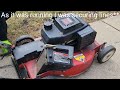 Free Toro 5.5hp Self-Propelled Mower From the Curb! Extended Run &amp; Function Check
