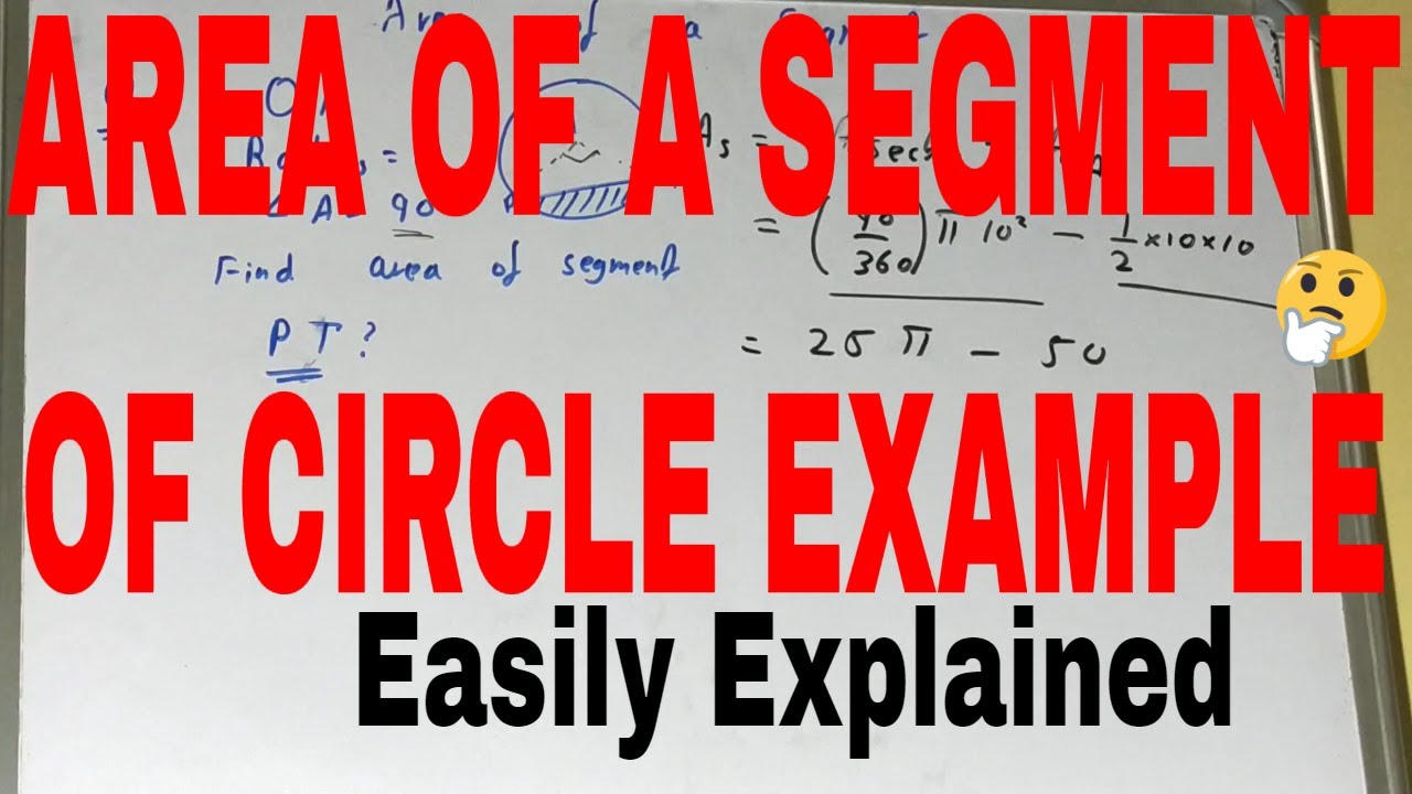 Area Of Segment Of A Circle How To Find Area Of A Segment Of A Circle Area Of Segment Of A Circle How To Find Area Of A Segment Of A Circle