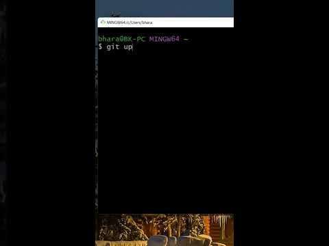 How to update git-bash version via command on windows.