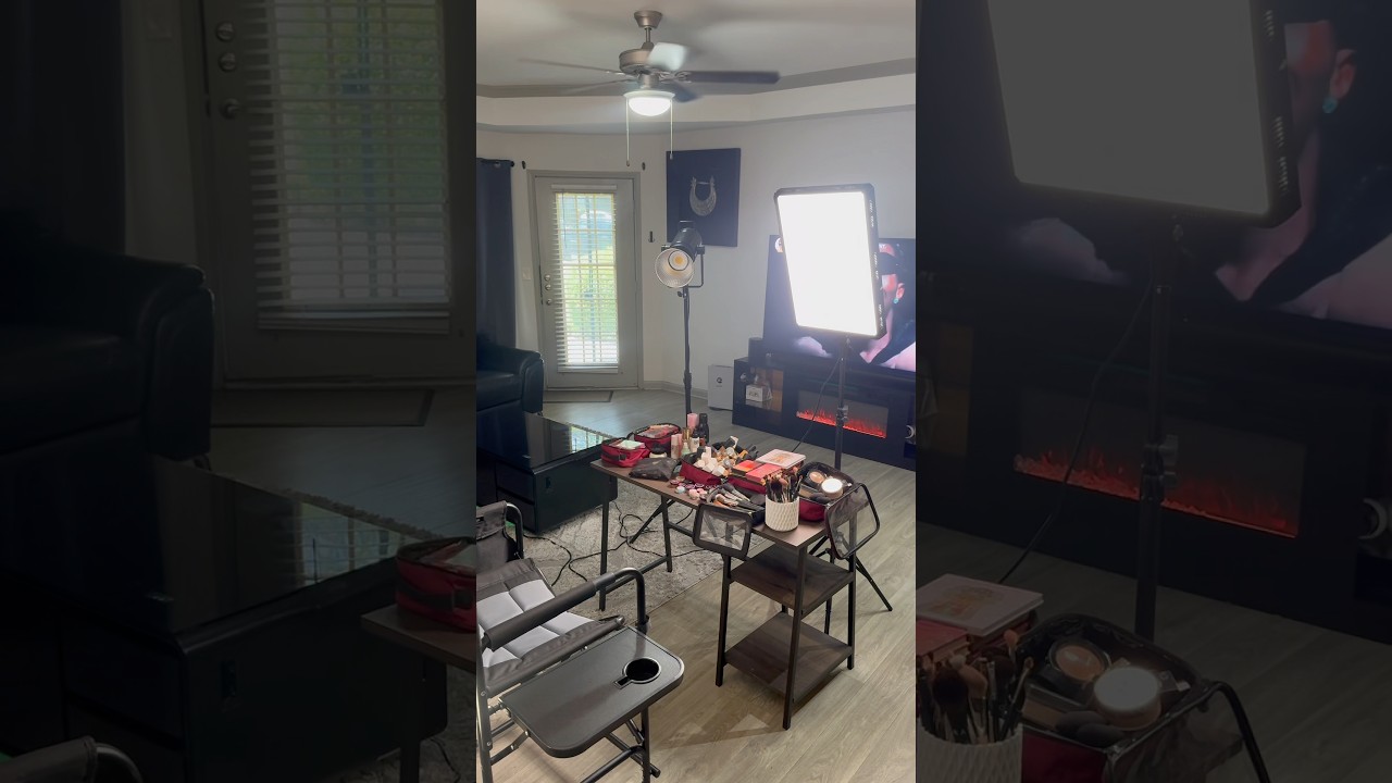 Transforming my home to a makeup studio!!