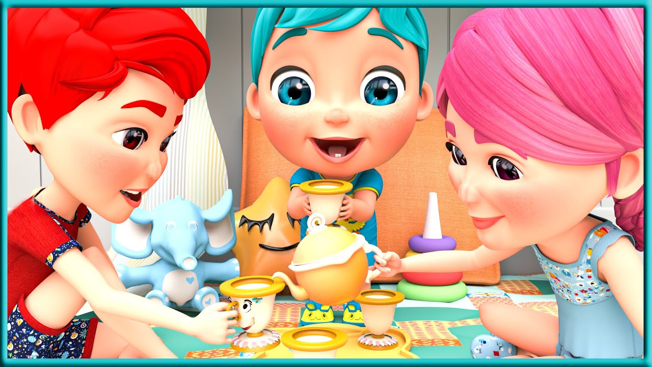 I'm a Little Teapot THE BEST Songs for Children Super Luca School