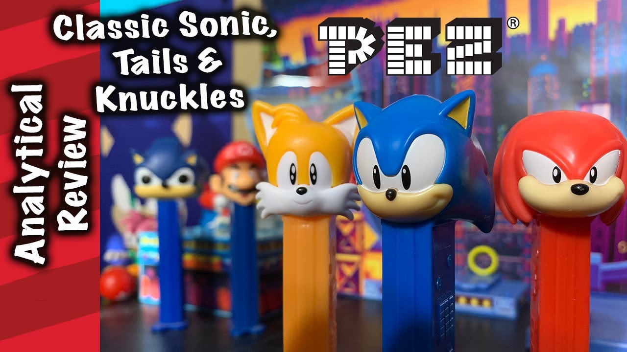 Sonic PEZ Dispenser & Candy, Sonic the Hedgehog