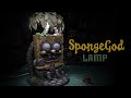 Making a SpongeBob Tiki Lamp from Polymer Clay time-lapse