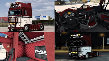 Euro Truck Simulator 2  DAF XF 105 by vad&k v.7.10 (1.46.x)