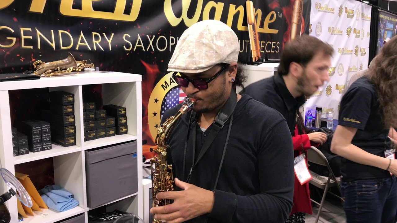 Adrian Crutchfield - Westcoast Sax MOAM Alto Demo - NAMM 2018
