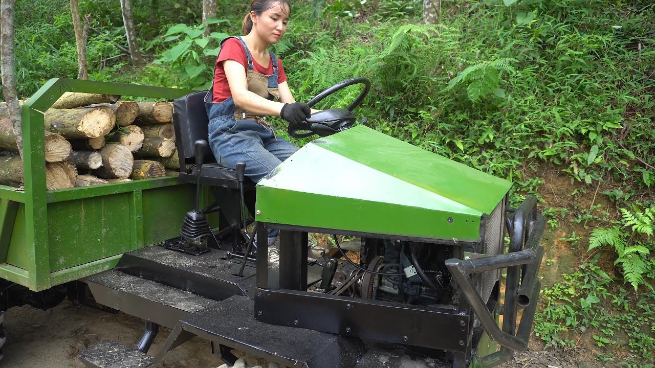 Repair and restore 1000kg trucks, install horns, lights, transport wood