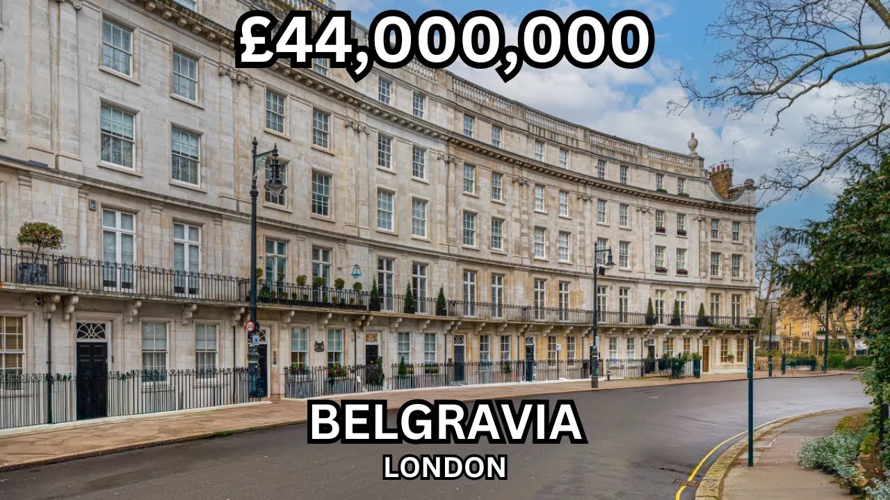 £44,000,000 Belgravia Townhouse | London Real Estate - YouTube