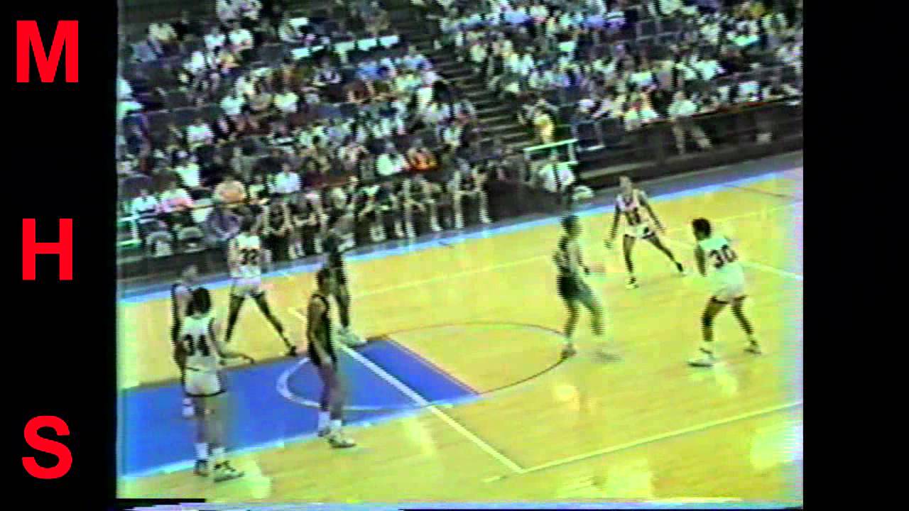 86/87 SECTIONAL CHAMPIONSHIP Mingo High School Basketball vs Buckeye North