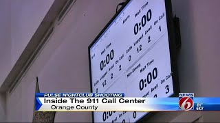 Inside the 911 center