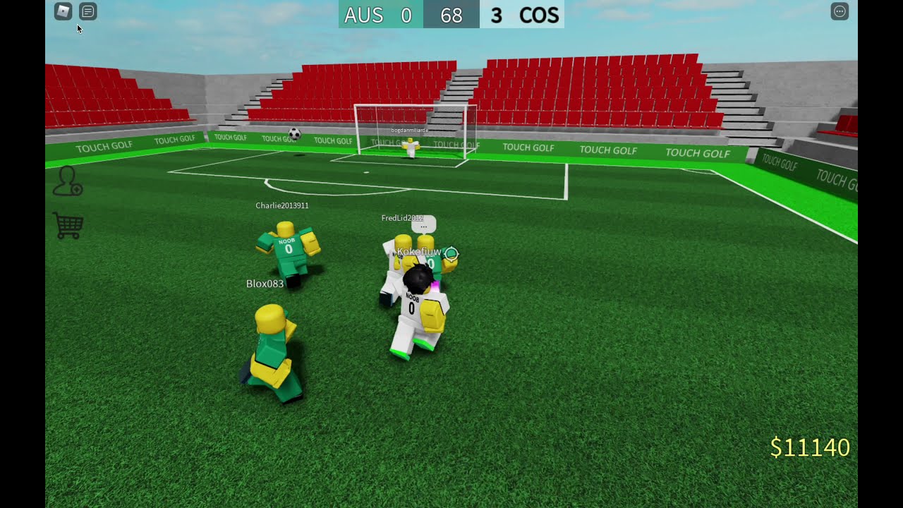 REACHING 1000 GOALS IN TOUCH FOOTBALL! roblox YouTube