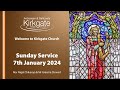 Sunday service  7th january 2024