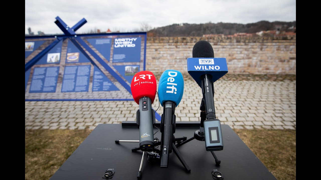 Tiesiogiai: Vokietijos gynybos ministro Pistoriuso ir KAM ministro Anušausko spaudos konferencija