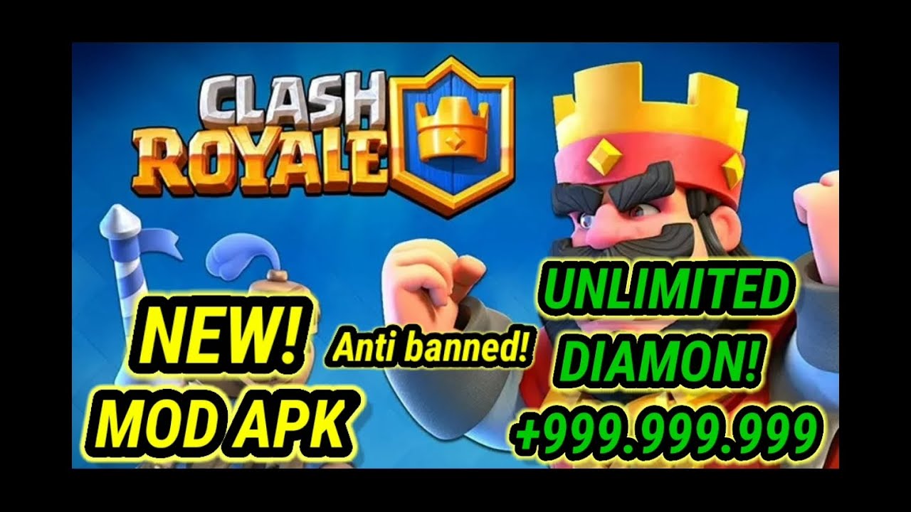 CLASH ROYAL New update MOD APK!! UNLIMITED GEMS & GOLDWalaupun