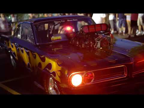 New Dodge Demon vs Screw Blown Pontiac Burnout Contest