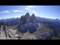 3 Cime di Lavaredo: Ferrata Innerkofler alla cima del monte Paterno (29/09/2015)