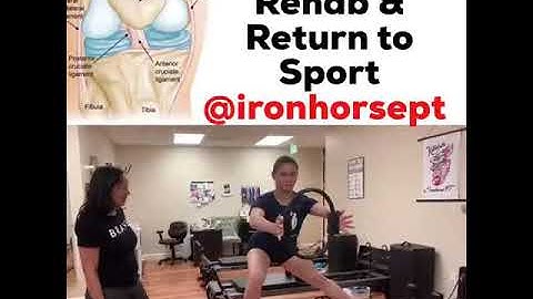 ACL Rehab and Return to Sport