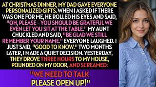 My Father Left Me Out at Christmas — Then Everything Changed Two Months Later