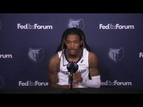 Ja Morant speaks at 2025 Media Day