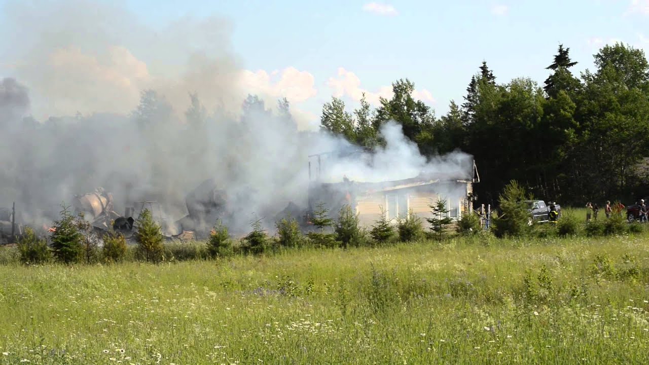 Fire in Nigadoo, NB YouTube