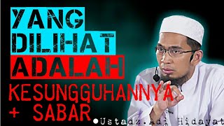 Ceramah pendek ustad adi hidayat lc.ma ...