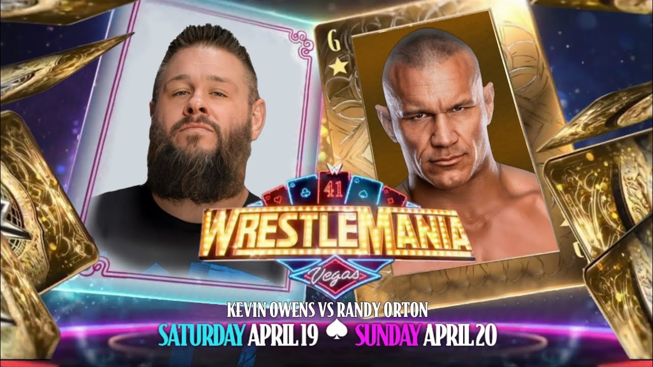 WWE 2K24 | Randy Orton VS Kevin Owens - Singles Match | WrestleMania 41