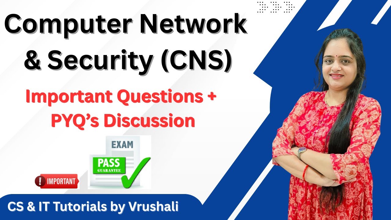 Computer Network & Security (CNS) Important Questions Unit Wise - YouTube