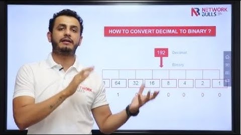 CCNA 200 - 301 Lesson - 17: How to Convert Decimal to Binary