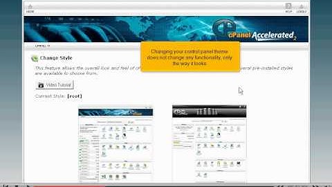 How to change your cPanel style - 4GoodHosting Support
