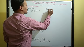 VTU| Derive RMS and Average value ,form factor and crest factor| 21ELE13/23 Module :1 Class No 11