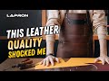 This Leather Apron Quality Will SHOCK You | Craftsmanship Review