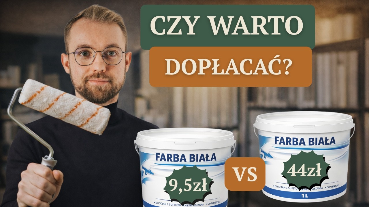 Jaka farba na ściany? Test farb: tania vs droższa