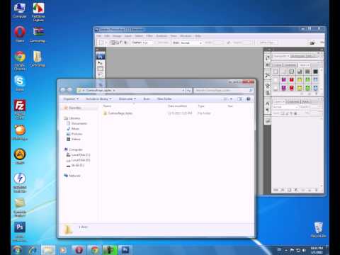ფოტოშოპში ფონტის და სტილის დამატება By Gelesson org