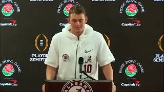 Mac Jones discusses Alabama's preparations for Notre Dame