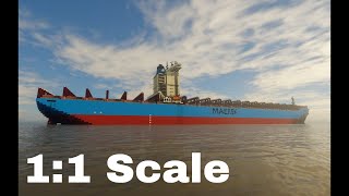 Building the MOST REALISTIC Minecraft Container ship