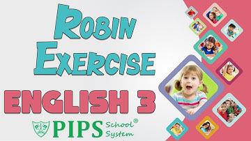 Grade 3 English poem Robin Exercise by PIPS School System Hafizabad