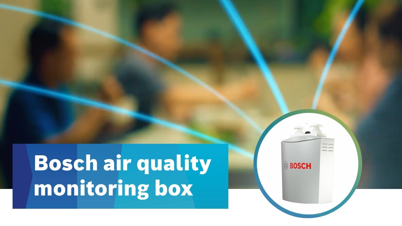 Bosch air quality monitoring box Precise monitoring of air pollutants