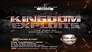 KINGDOM EXPLOITS [THE RISE OF WONDER-FULL MEN] 8 || MIDWEEK [WORD &amp; FIRE] SERVICE || 25TH APRIL 2024