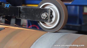 tank shell inside and outside polishing buffing machine-China surface grinding machine
