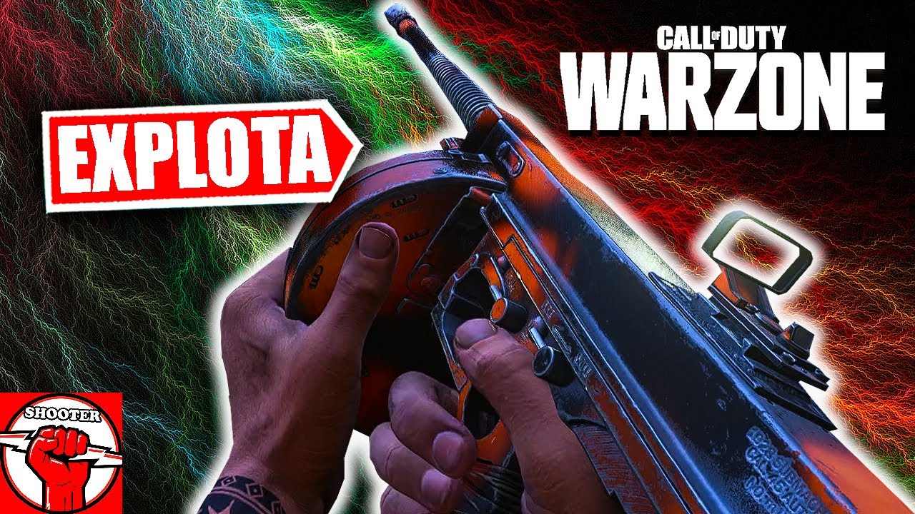 EL SUBFUSIL THOMPSON EXPLOTA EN WARZONE MEJOR CLASE M1928 WARZONE