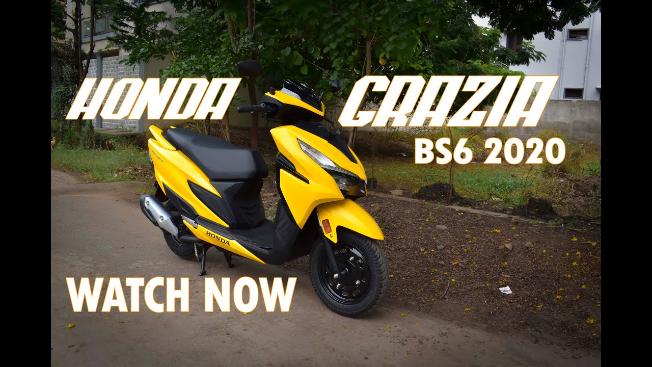 GRAZIA BS6 2020 COMPLETE REVIEW HONDA VIJAYAWADA TELUGU YouTube