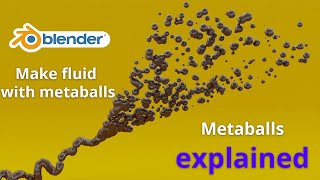 Make Fluids with Metaballs || Blender Tutorial