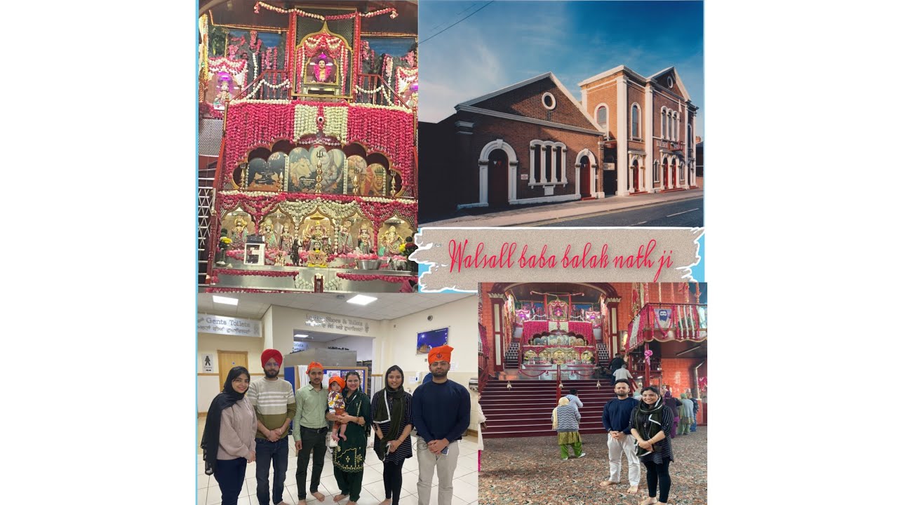 First trip in UK🇬🇧 Walsall Baba balak nath mandir - YouTube