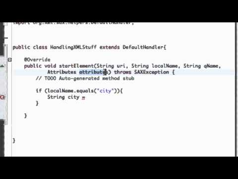 Android Application Development Tutorial   158   Start Element method   YouTube