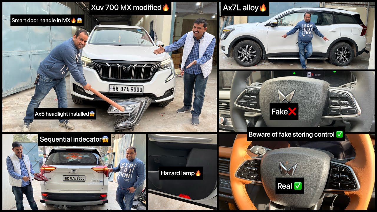 Xuv700 mx xuv700 full modified xuv700 smart door handle xuv700