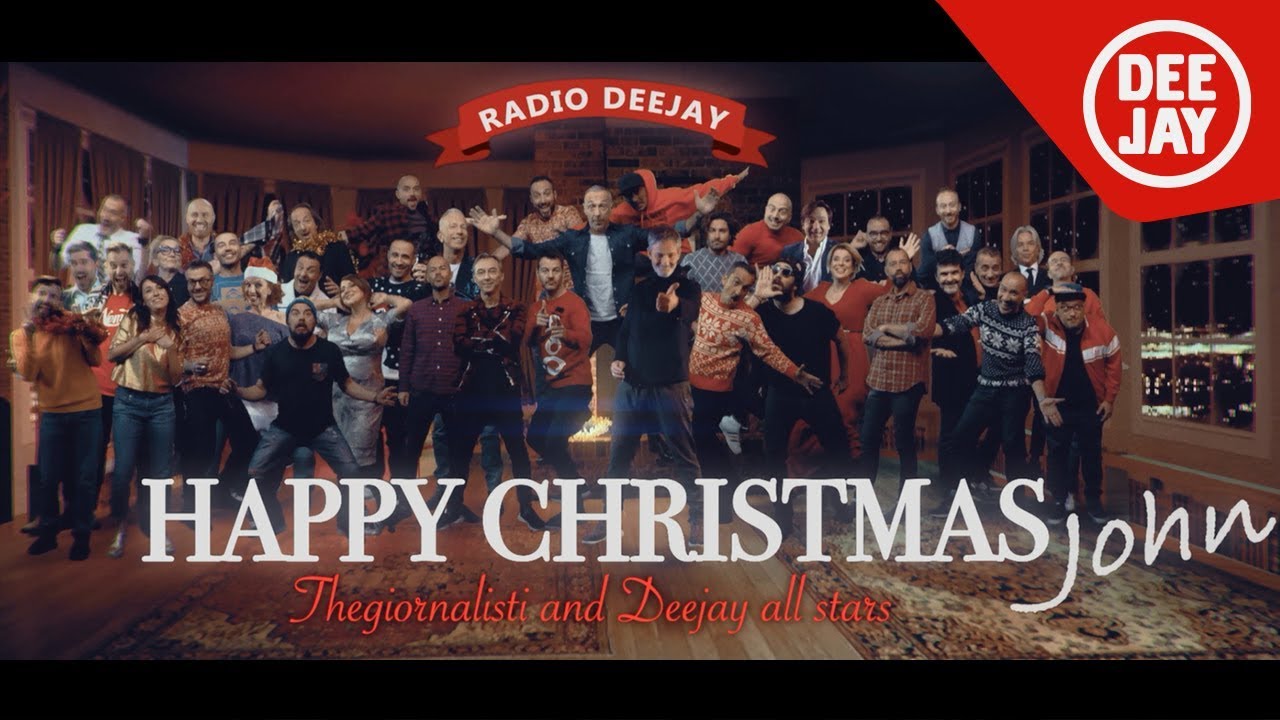 Auguri Di Natale Radio 105.La Canzone Di Natale Di Radio Deejay 2017 Thegiornalisti Deejay All Stars Happy Christmas John Youtube