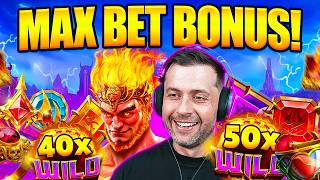 WE SPUN in a MAX BET BONUS on the *NEW* GATES OF HADES SLOT!! (Bonus Buys) screenshot 4